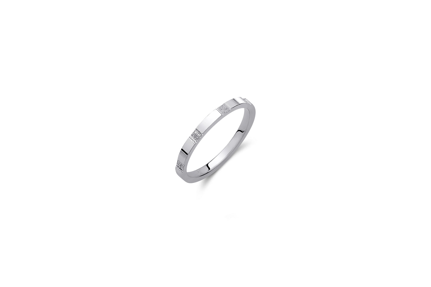 Engraved Gold Wedding Band Set: 18K Matching Promise Rings