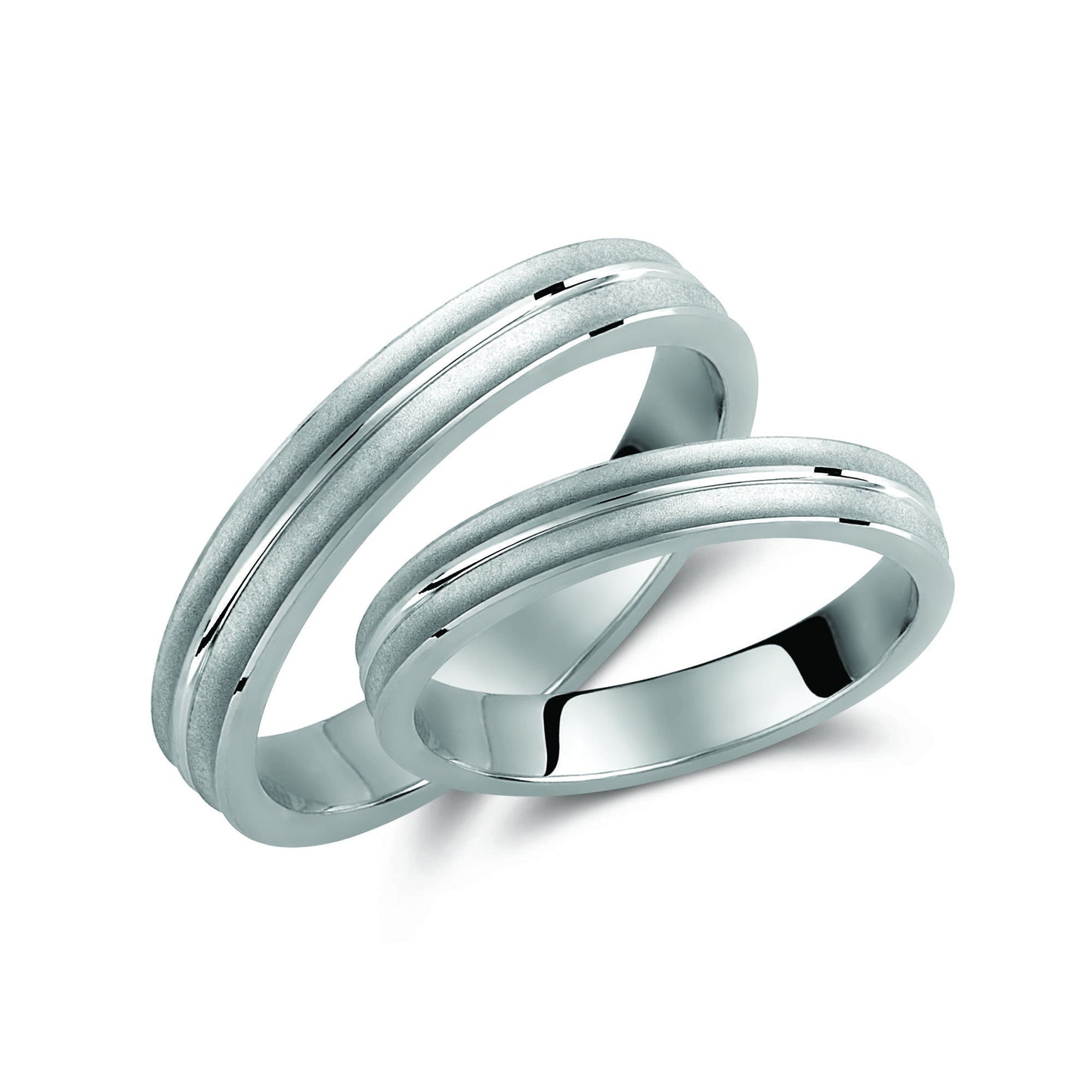 Slim Wedding Band Set, Wedding Bands Set, Matching Rings, Engrave Band Ring, His and Hers Matching Wedding Bands