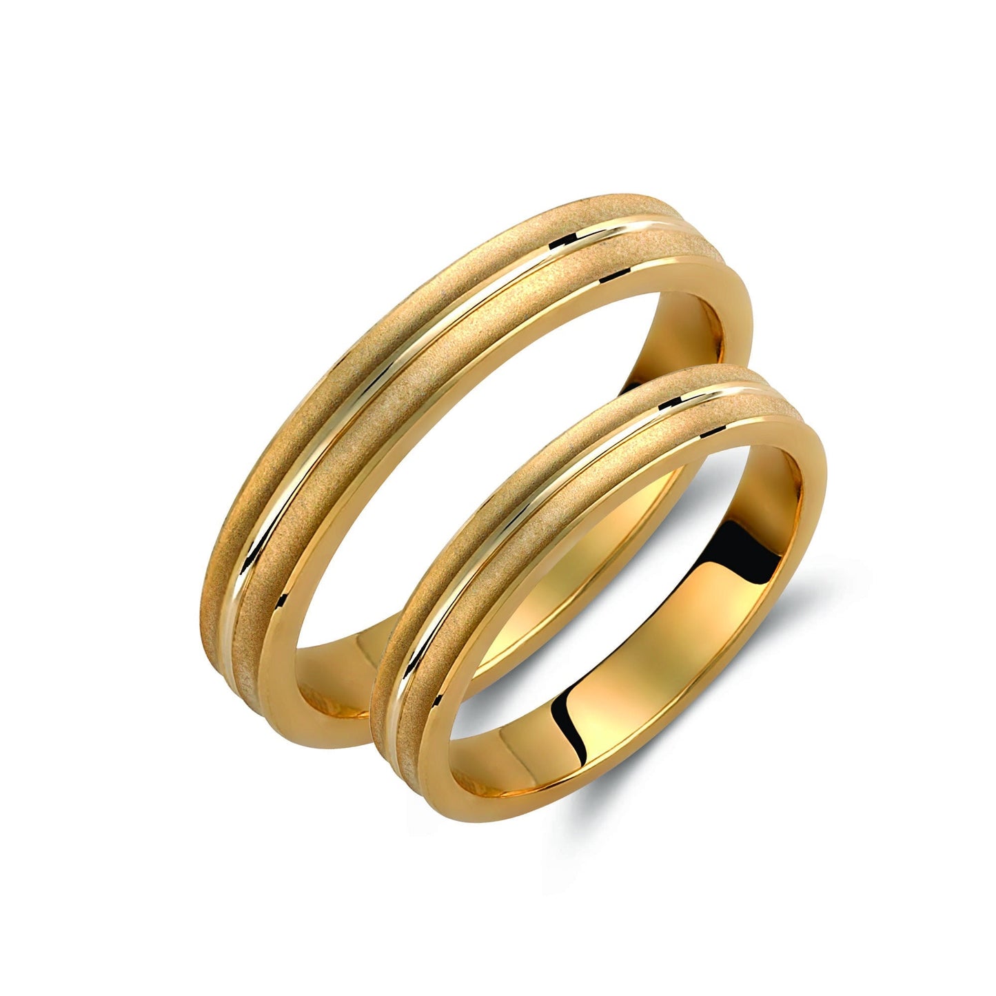 Slim Wedding Band Set, Wedding Bands Set, Matching Rings, Engrave Band Ring, His and Hers Matching Wedding Bands