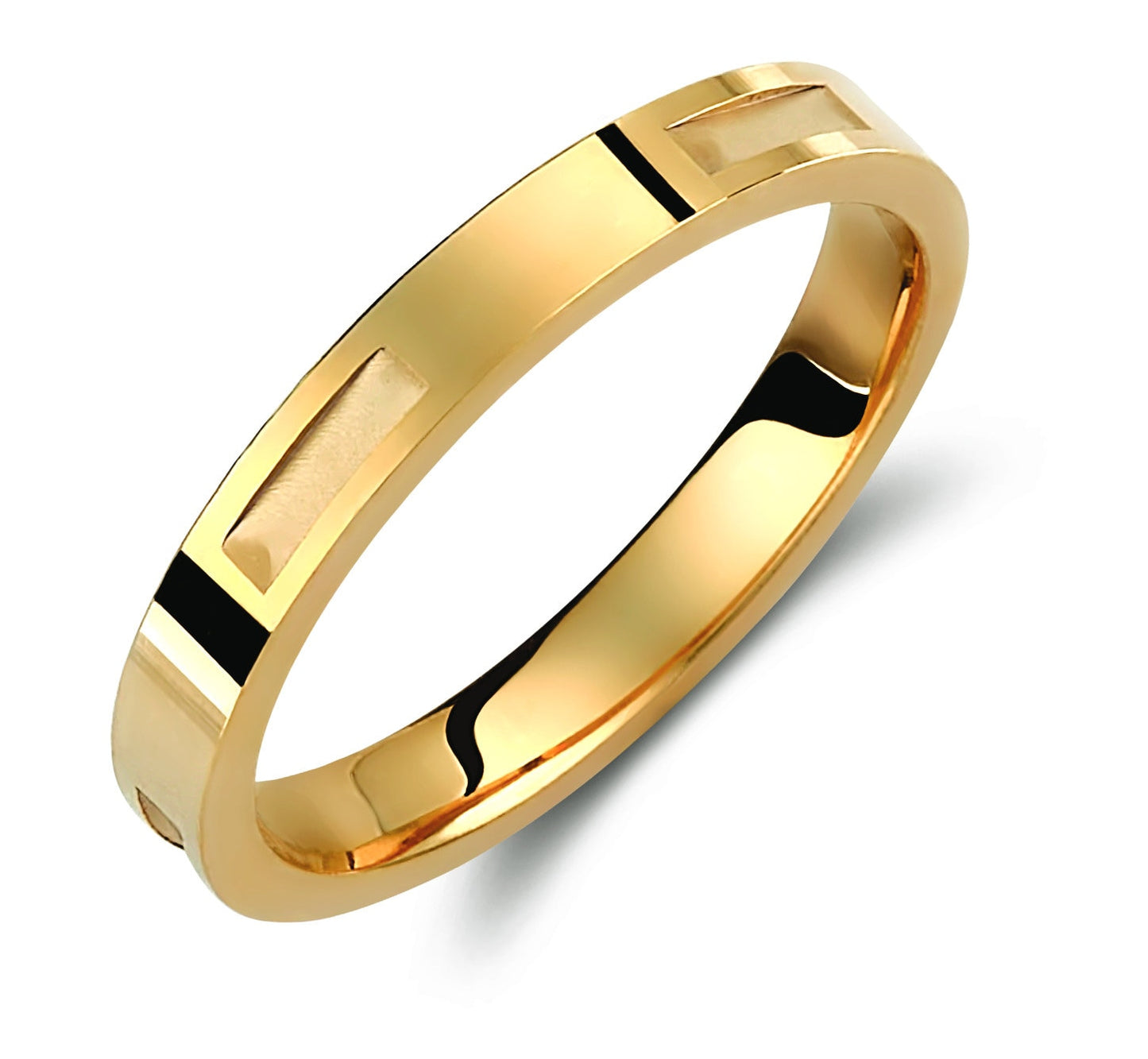His and Hers Wedding Rings, Wedding Ring Set His and Hers, Classic Wedding Band, 18K Gold Ring Set, Engrave Band Ring, Wedding Band Set