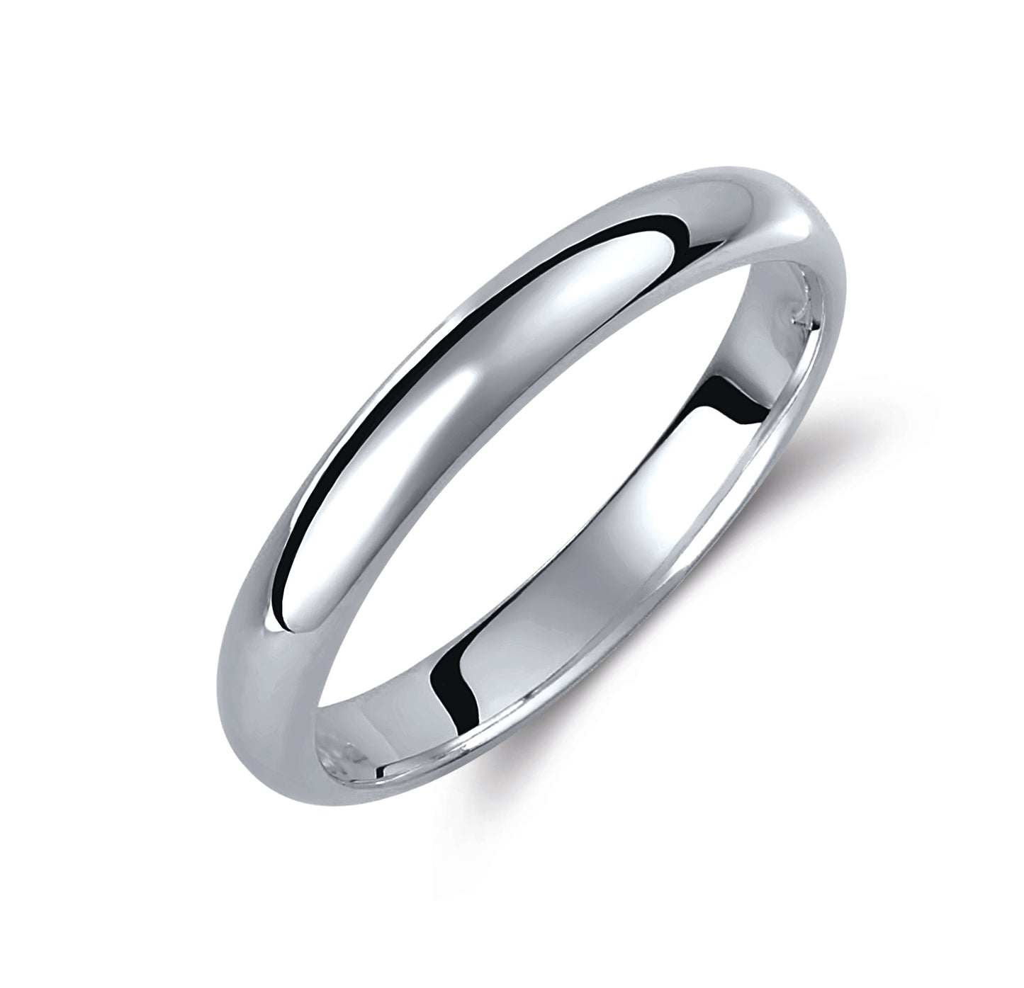 Classic 3mm Wedding Band Set in 9K Solid Gold – His & Hers Rings