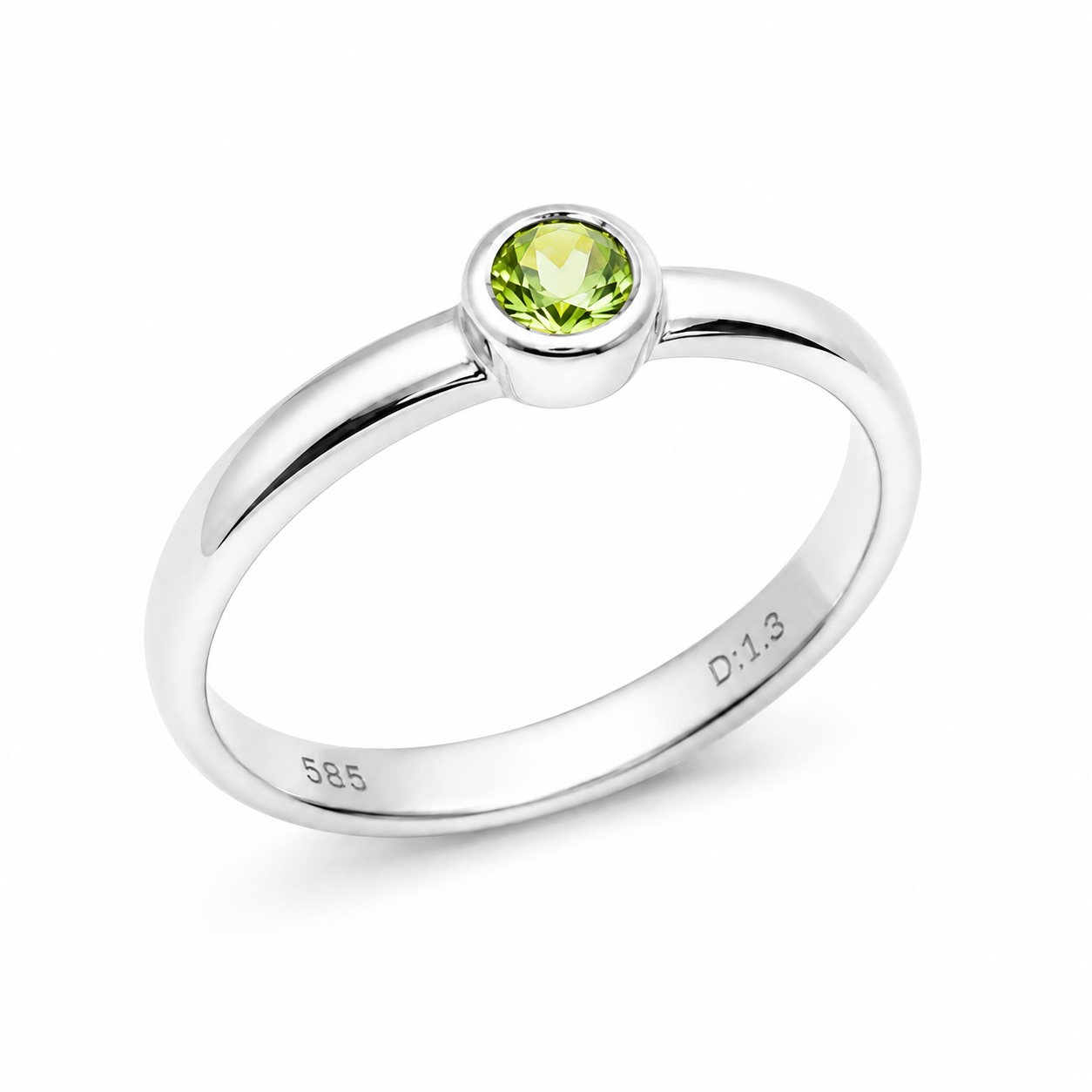 14K Gold Birthstone Ring: Personalized Gemstone Jewelry