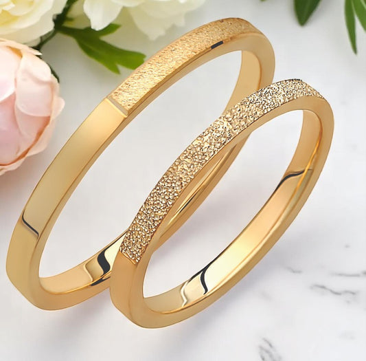 Slim 2mm Wedding Bands Set