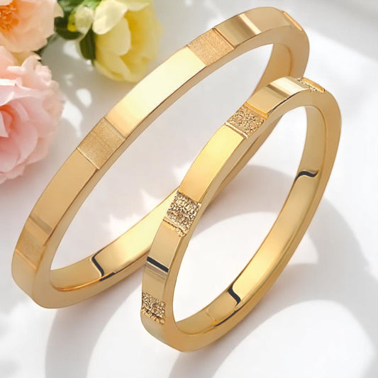 Slim 2mm Wedding Bands Set