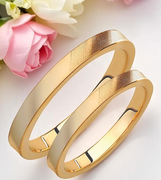 Slim 2.5mm Wedding Bands Set