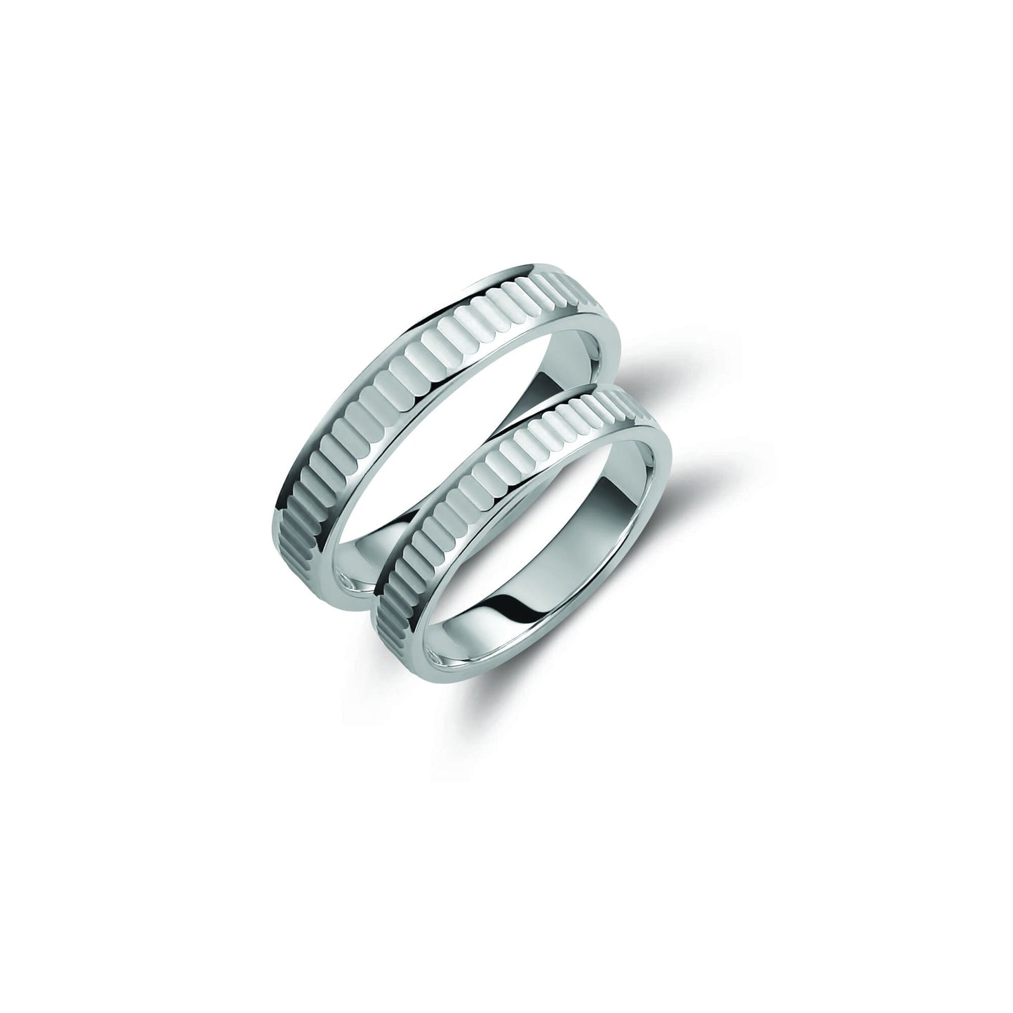 Minimal Wedding Band Set, Wedding Bands Set, Matching Rings, Engrave Band Ring, His and Hers Matching Wedding Bands