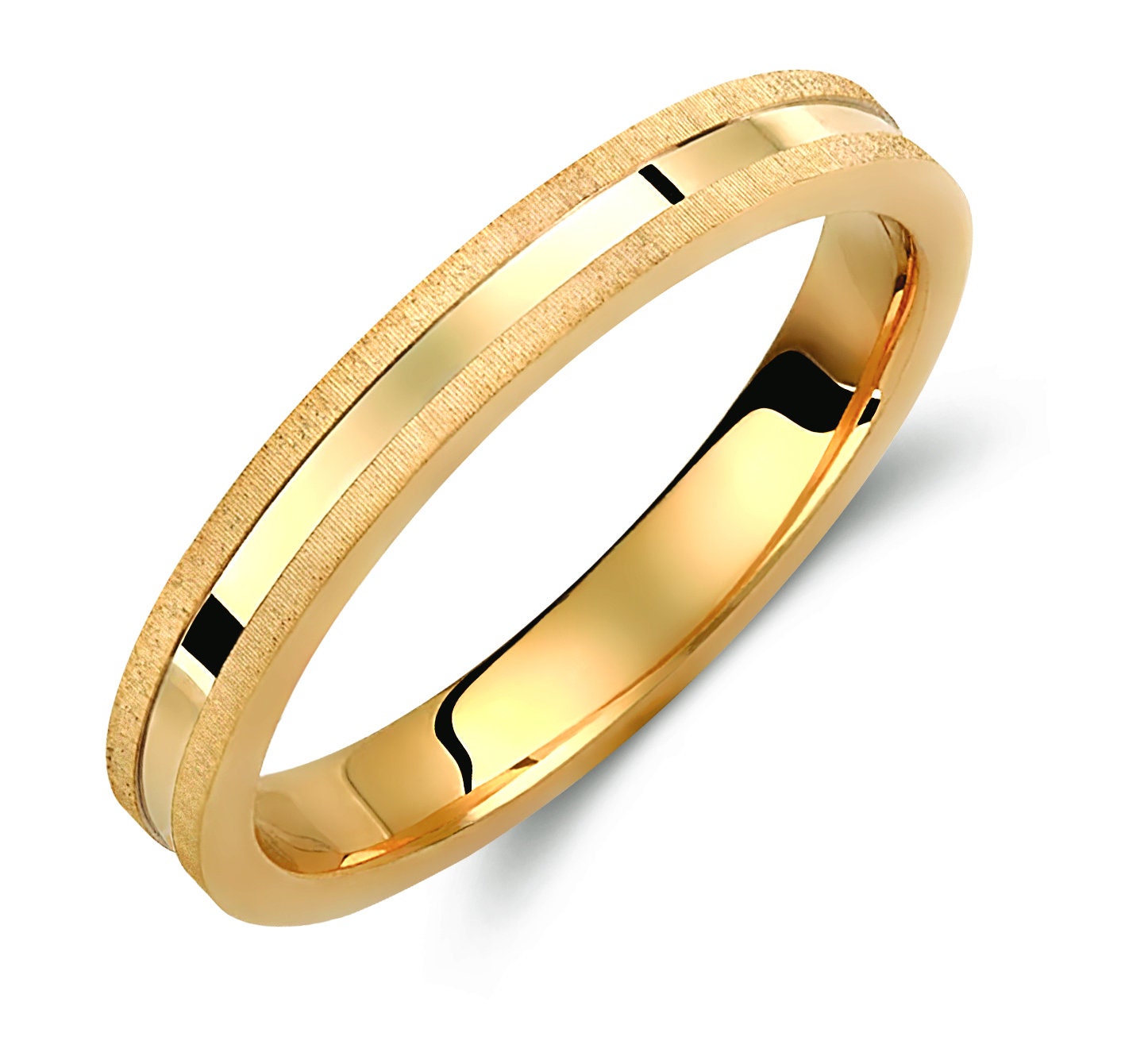 Slim Wedding Band Set, Wedding Bands Set, Matching Rings, Engrave Band Ring, His and Hers Matching Wedding Bands